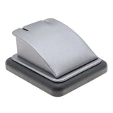 Steel Grey Leatherette Pendant & Earring Display Stand