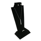 Black Velvet Jewelry Ring, Earring, and Necklace Display Stand