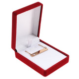 Red Flocked Velour Jewelry Earring or Pendant Boxes - 24 Pack