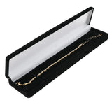 Black Flocked Bracelet Box