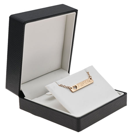Premium Black Textured Earring / Pendant Jewelry Boxes