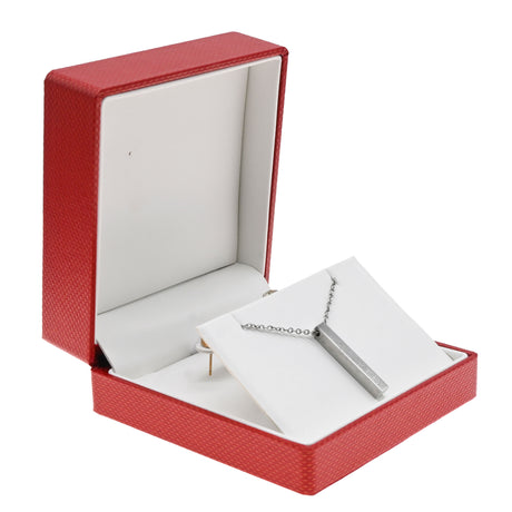 Premium Red Textured Earring / Pendant Jewelry Boxes