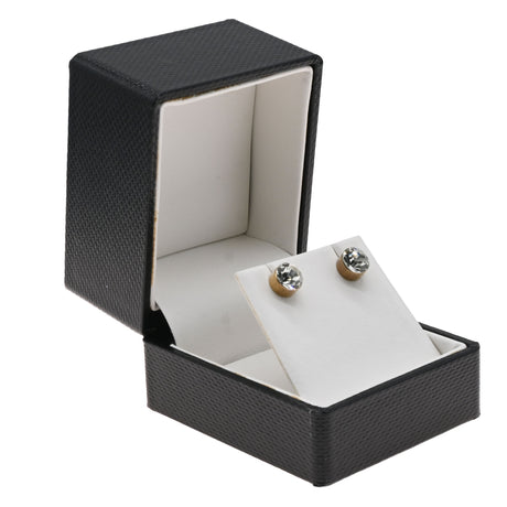 Premium Black Textured Jewelry Earring Gift Boxes
