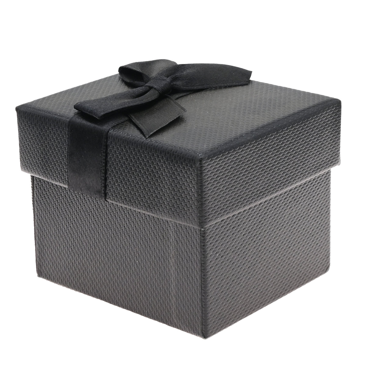 Premium Black Textured Jewelry Earring Gift Boxes