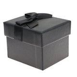 Premium Black Textured Jewelry Earring Gift Boxes