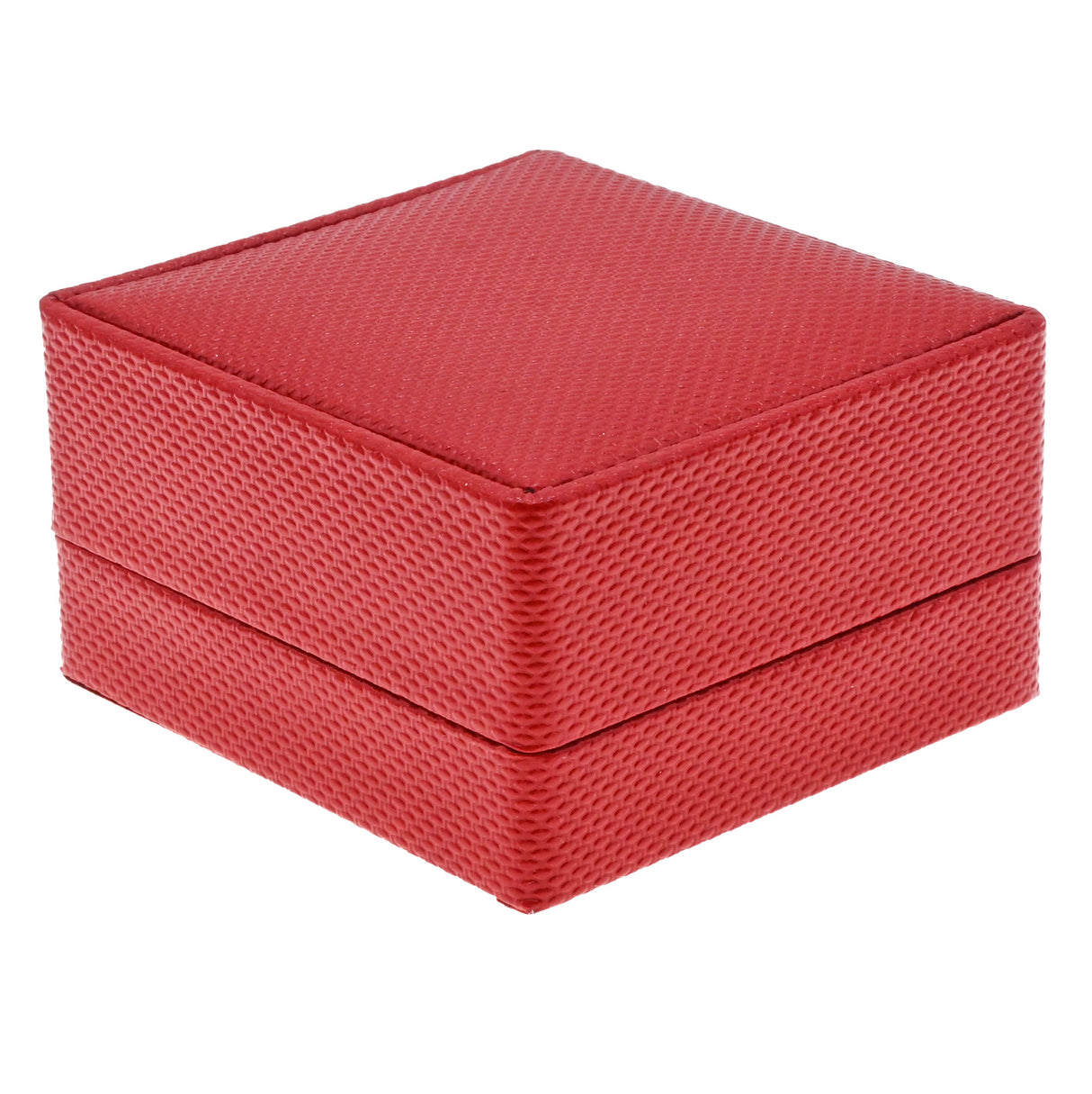 Premium Red Textured Jewelry Pendant Gift Packaging Box