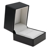 Black Premium Textured Jewelry Ring Gift Packaging Boxes