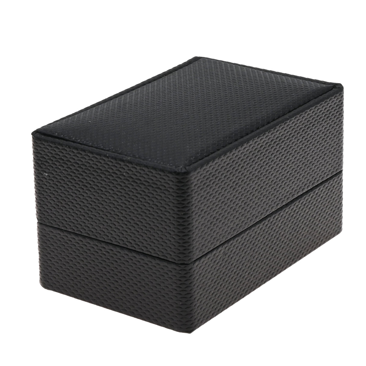 Premium Ribbon Dual Ring Box Black
