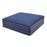 Navy Blue Leatherette Jewelry Necklace or Chain Boxes