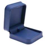 Navy Blue Leatherette Jewelry Pendant Gift Boxes