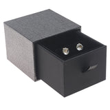 Metallic Grey Slider Earring Box