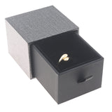 Metallic Grey Slider Ring Box