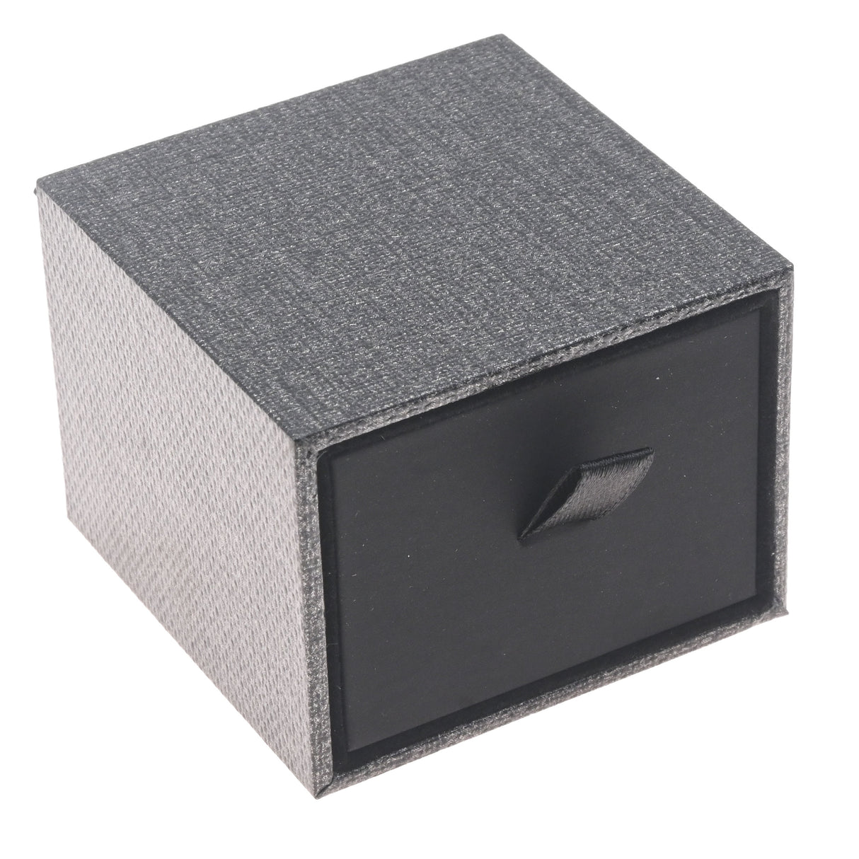 Metallic Grey Slider Ring Box