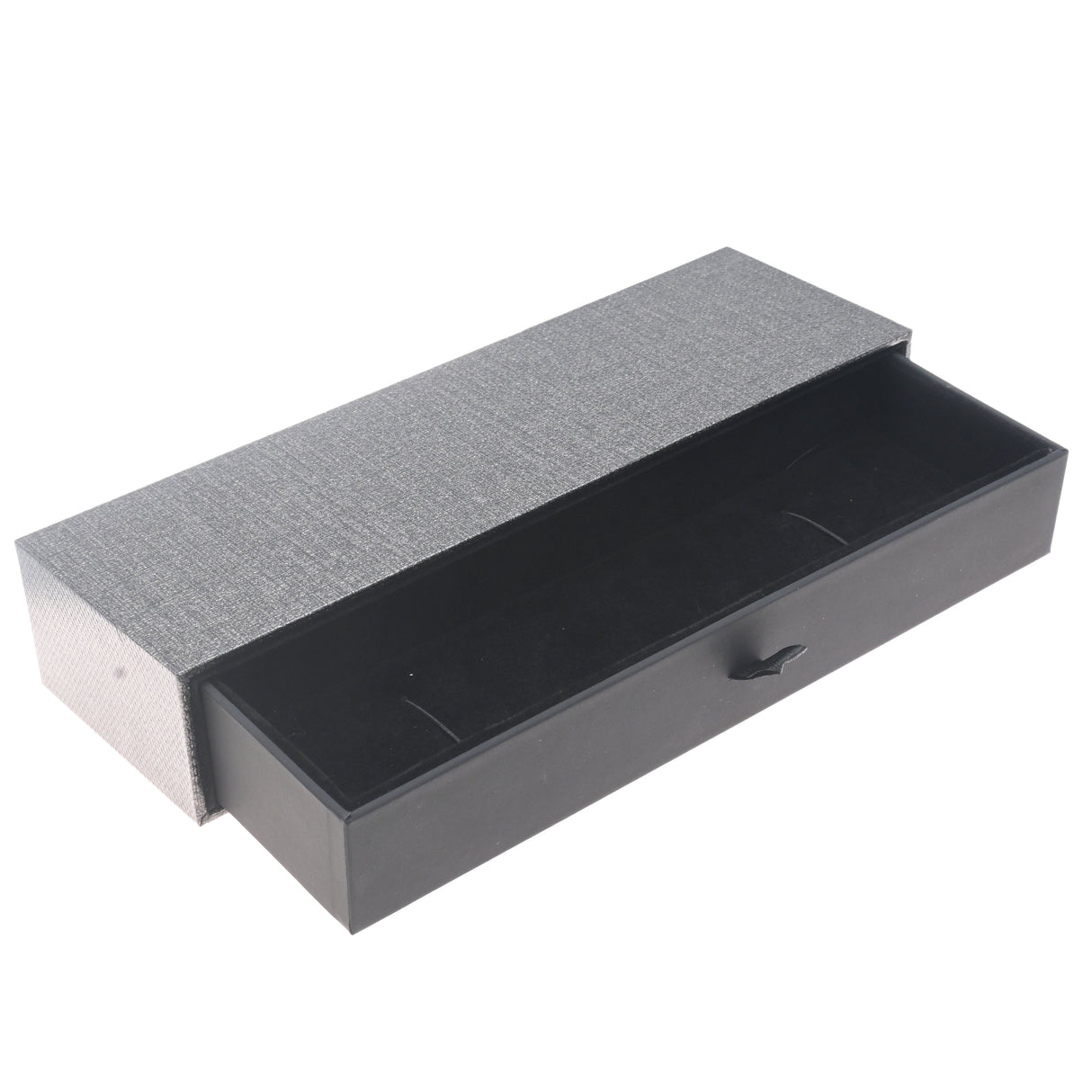 Metallic Grey Slider Bracelet Box