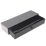 Metallic Grey Slider Bracelet Box