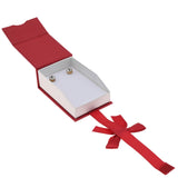 Red & White Magnetic Ribbon Paper Pendant Gift Boxes