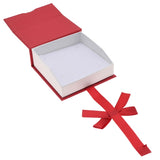 Red & White Magnetic Ribbon Paper Large Pendant Gift Boxes