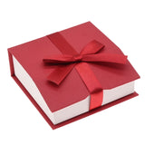 Red & White Magnetic Ribbon Paper Large Pendant Gift Boxes