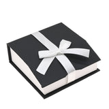 Black & White Magnetic Ribbon Paper Bangle & Watch Gift Boxes