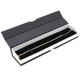 Black & White Magnetic Ribbon Paper Bracelet Gift Boxes