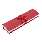 Red & White Magnetic Ribbon Paper Bracelet Gift Boxes