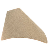 Brown Burlap Foldable Pendant Display Bust, 4-7/8" Tall