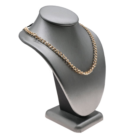 Steel Grey Necklace Display Bust - 6-1/4" Tall