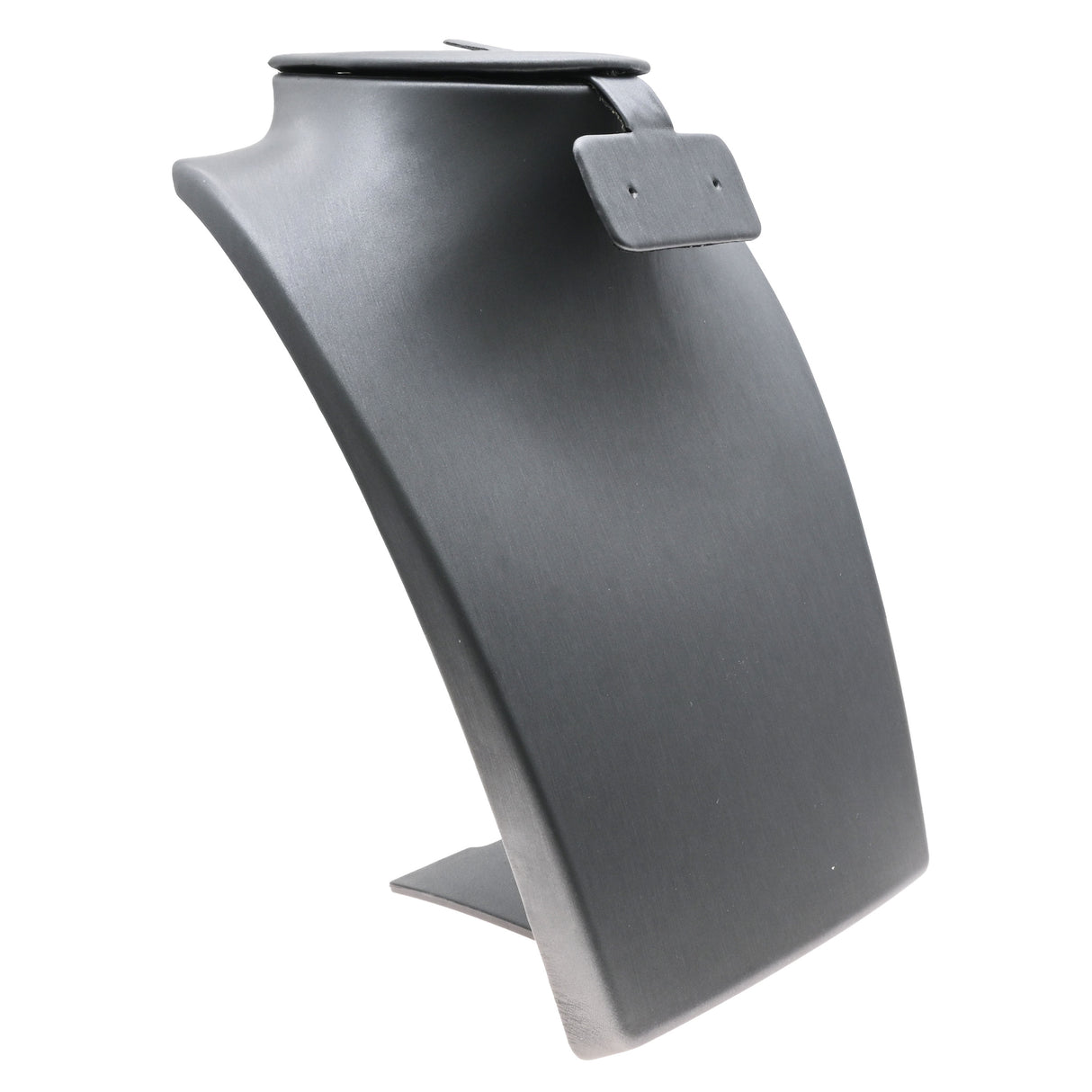 Steel Grey Leatherette Combination Jewelry Display Stand – Necklace, Earring & Ring