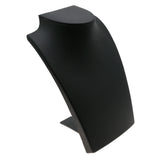 Black Leatherette Foldable Necklace Display Stand - 8-1/4" Tall