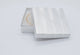 Silver Foil Assorted Sizes Cotton Filled Jewelry Gift Boxes #99