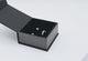 Black and Grey Jewelry Ring, Earring, and Pendant Combination Boxes