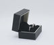 Midnight Black Velvet Ring Box
