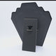 Black Velvet Tiered Necklace & Earring Display Easel