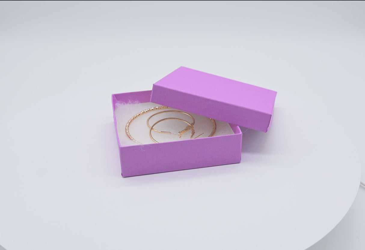 Premium Lilac Cotton Filled Box #33