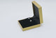 Metallic Gold Jewelry Pendant Gift Boxes W/ Flap Insert