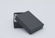 Matte Black Paper Cotton Filled Jewelry Gift Boxes #11