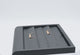 Black Leatherette Jewelry Display Tray - Holds 20 Earrings or Pendants