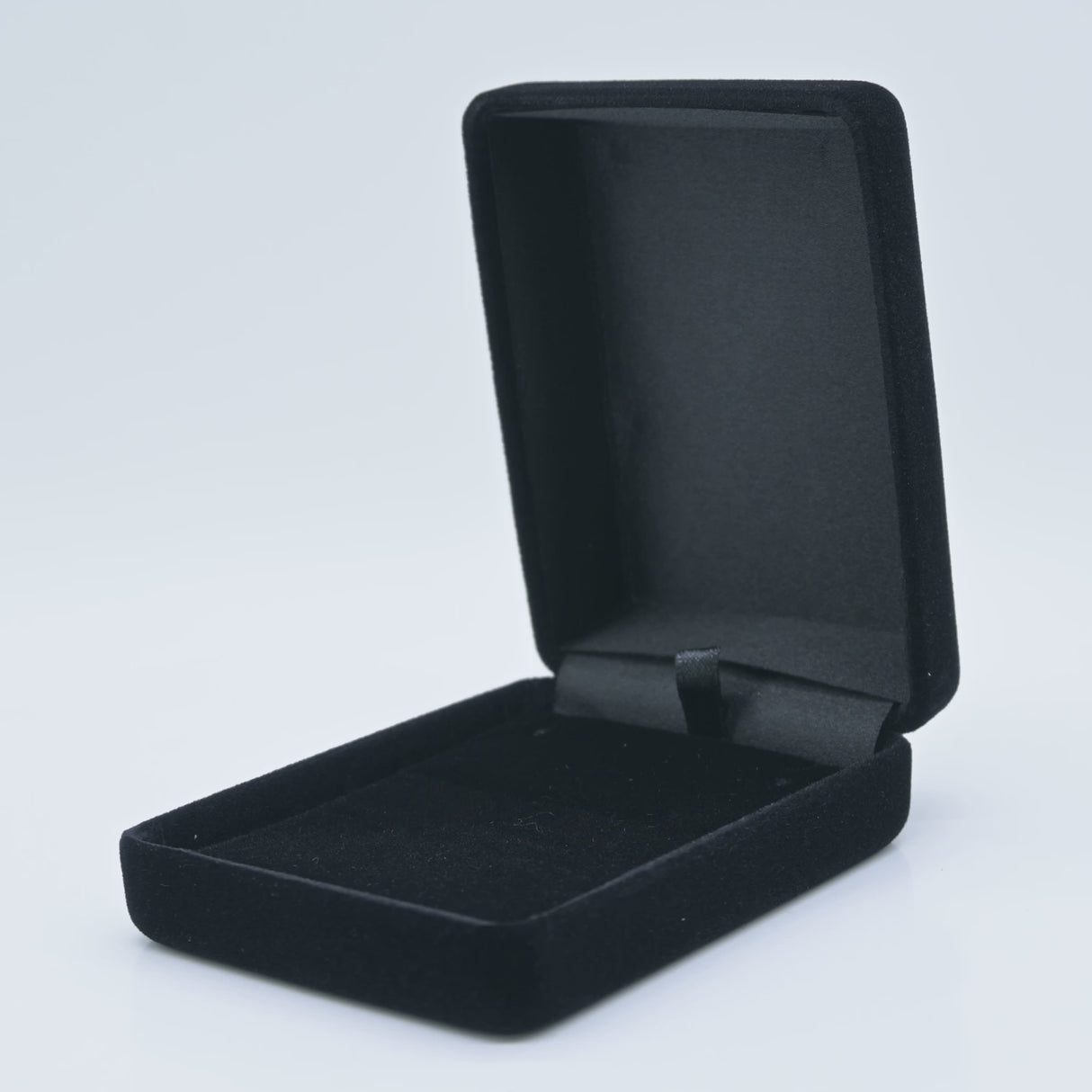 Black Velvet Stud Earring or Jewelry Pendant Gift Packaging Boxes