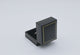 Black Leatherette Ring Box with Gold Trim - Pack of 24