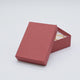 Premium Brick Red Cotton Filled Jewelry Gift Boxes #32