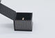 Black and Grey Magnetic Lid Jewelry Ring Boxes