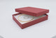 Premium Brick Red Cotton Filled Jewelry Gift Boxes #53