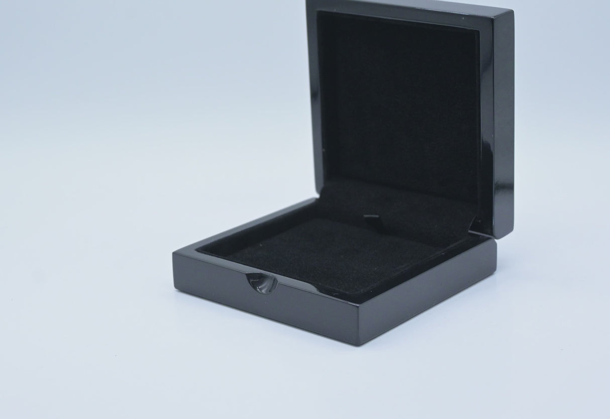 Large Premium Piano Finish Pendant/ Earring Combo Box