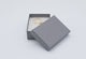 Premium Slate Grey Cotton Filled Jewelry Gift Boxes #21