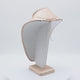 Champagne Pink Leatherette Necklace Display Bust - 10" Tall