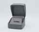 Premium Graphite Grey Leatherette Pendant Box - Pack of 6