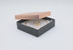 Textured Rose Gold Cotton Filled Jewelry Gift Boxes #33