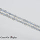 Labradorite Faceted Flat Round Beads AAA- 3mm - Natural Madagascar Gemstone Strand