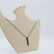 Beige Faux Suede Necklace & Earring Combination Easel