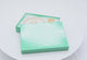Teal Paper Cotton Filled Jewelry Gift Packaging Boxes #53